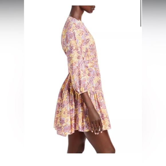 A.L.C. Isla V Neck Tiered Dress - Picture 4 of 12